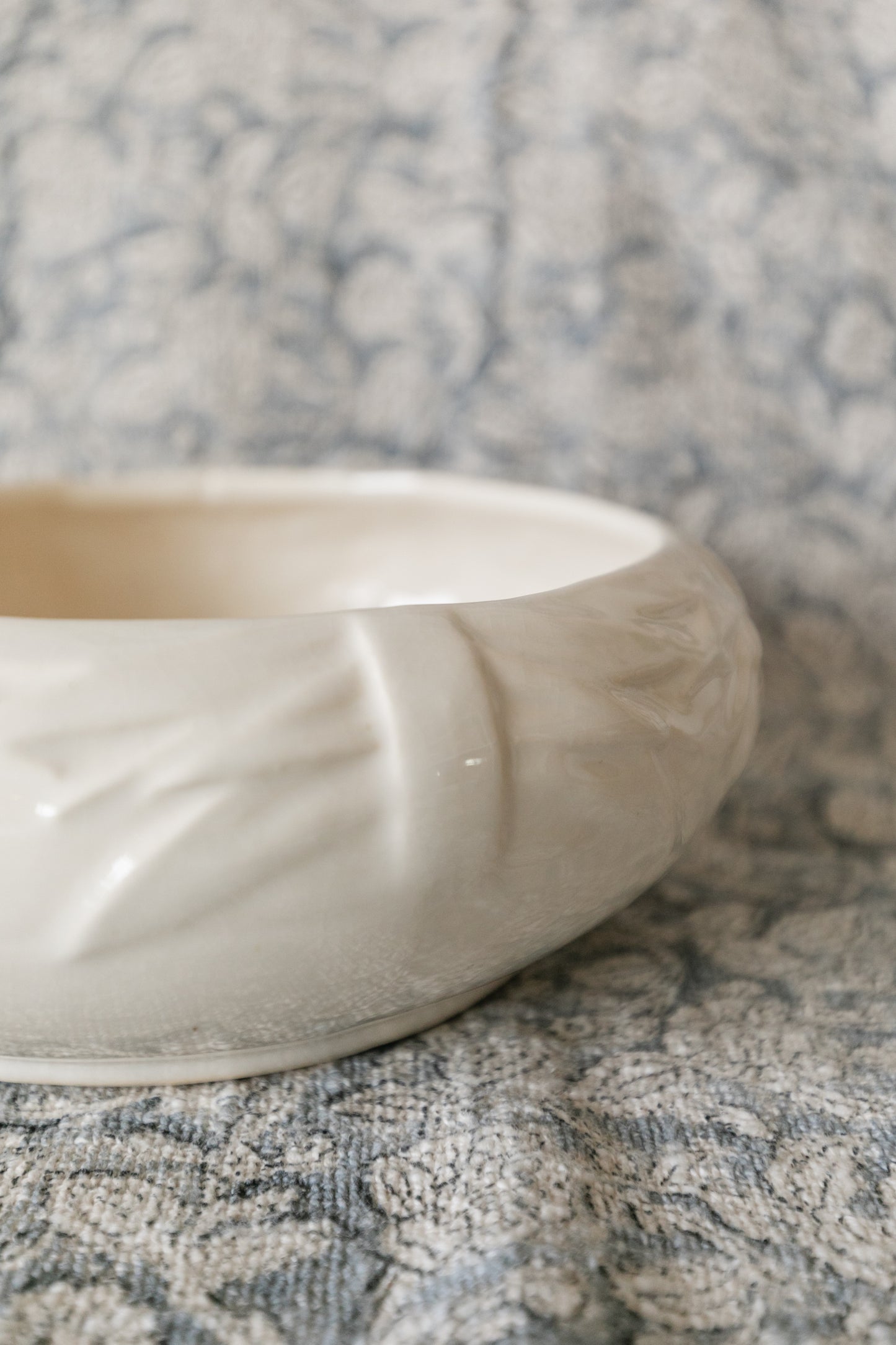 Shallow Cream McCoy Bowl