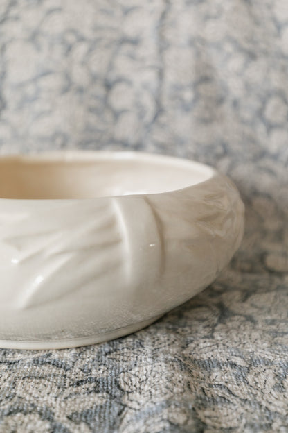 Shallow Cream McCoy Bowl