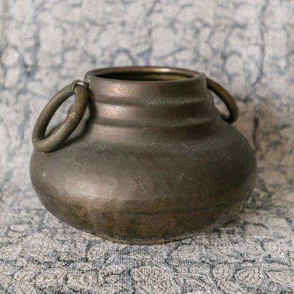 Brass Pot w/ Handles