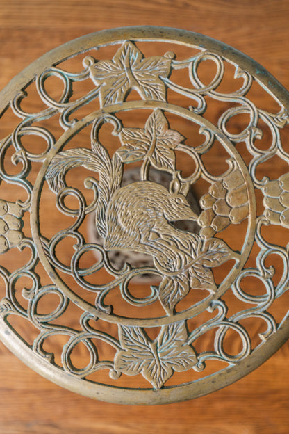 Brass Ornate Plant Stand