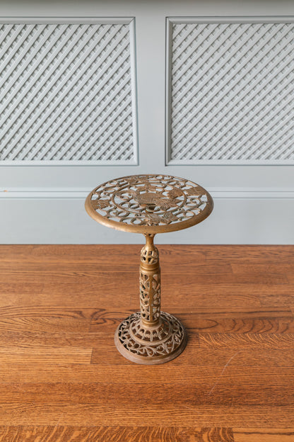 Brass Ornate Plant Stand