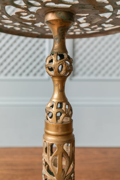 Brass Ornate Plant Stand