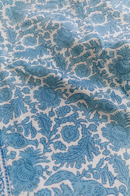 Blue Bird Tablecloth, 72"x132"