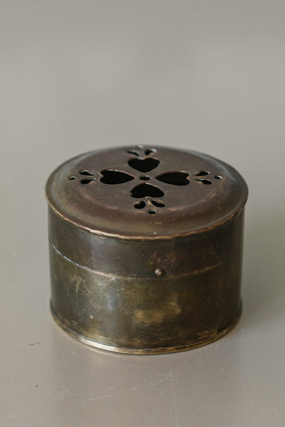 Brass Heart Cricket Box