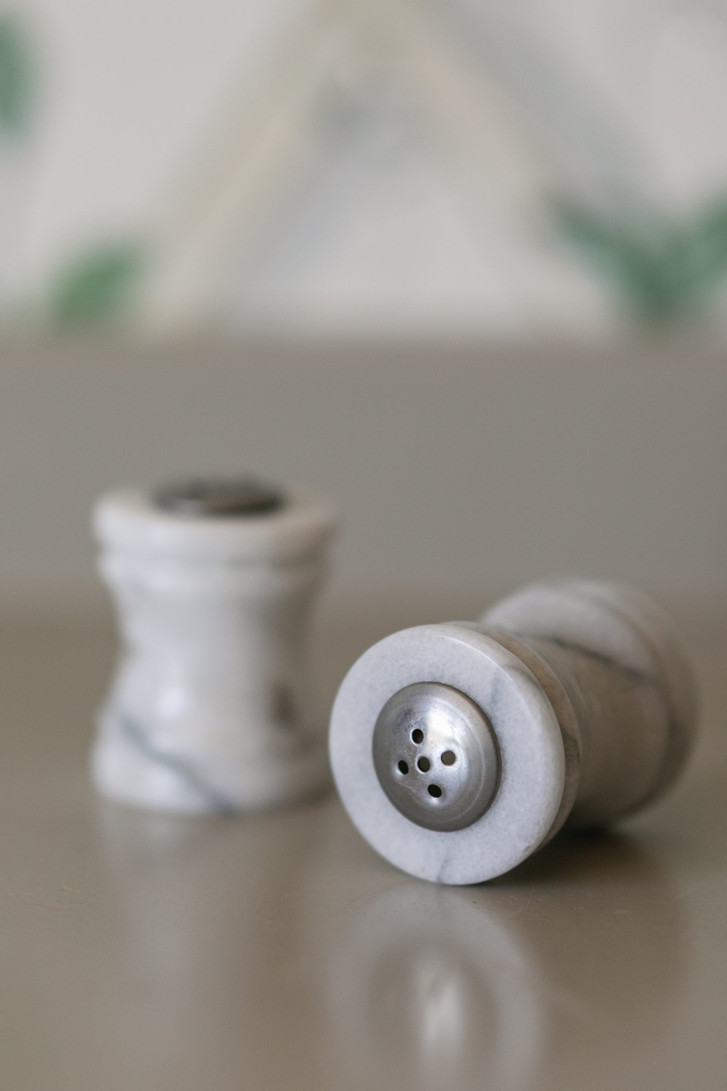 Marble Salt & Pepper Shakers