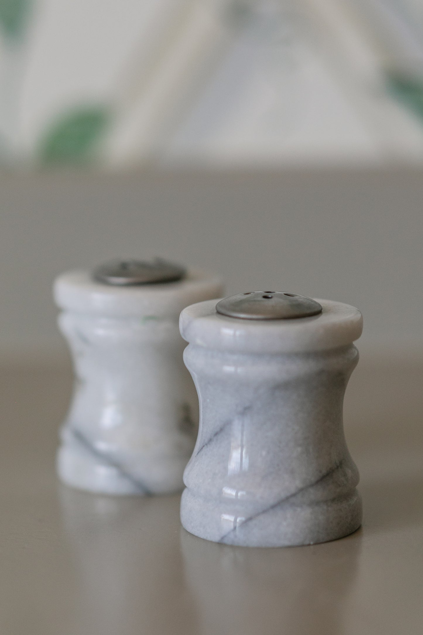 Marble Salt & Pepper Shakers