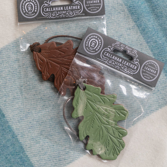 Oak Leaf Car Scent, Leather