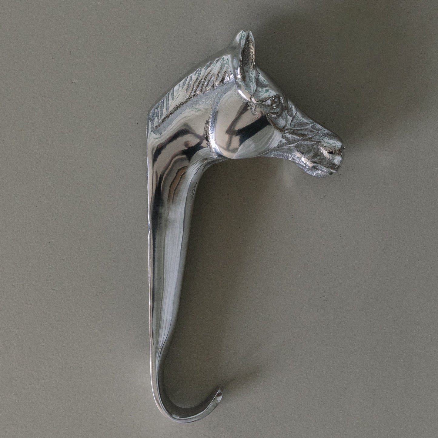 Silver Horse Wall Hook