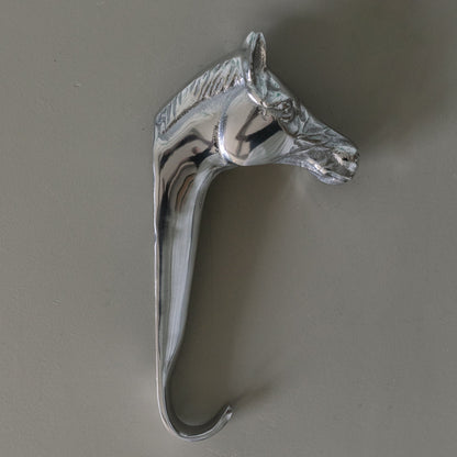 Silver Horse Wall Hook