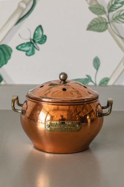 Copper Potpourri Bowl #2