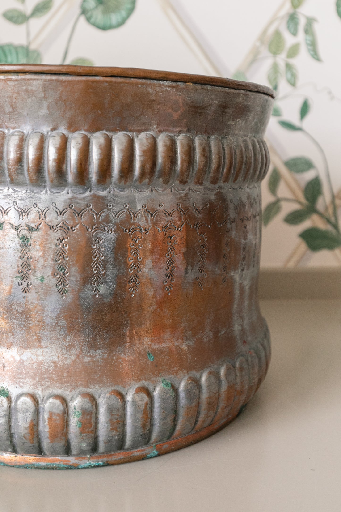 XL Brass Pot