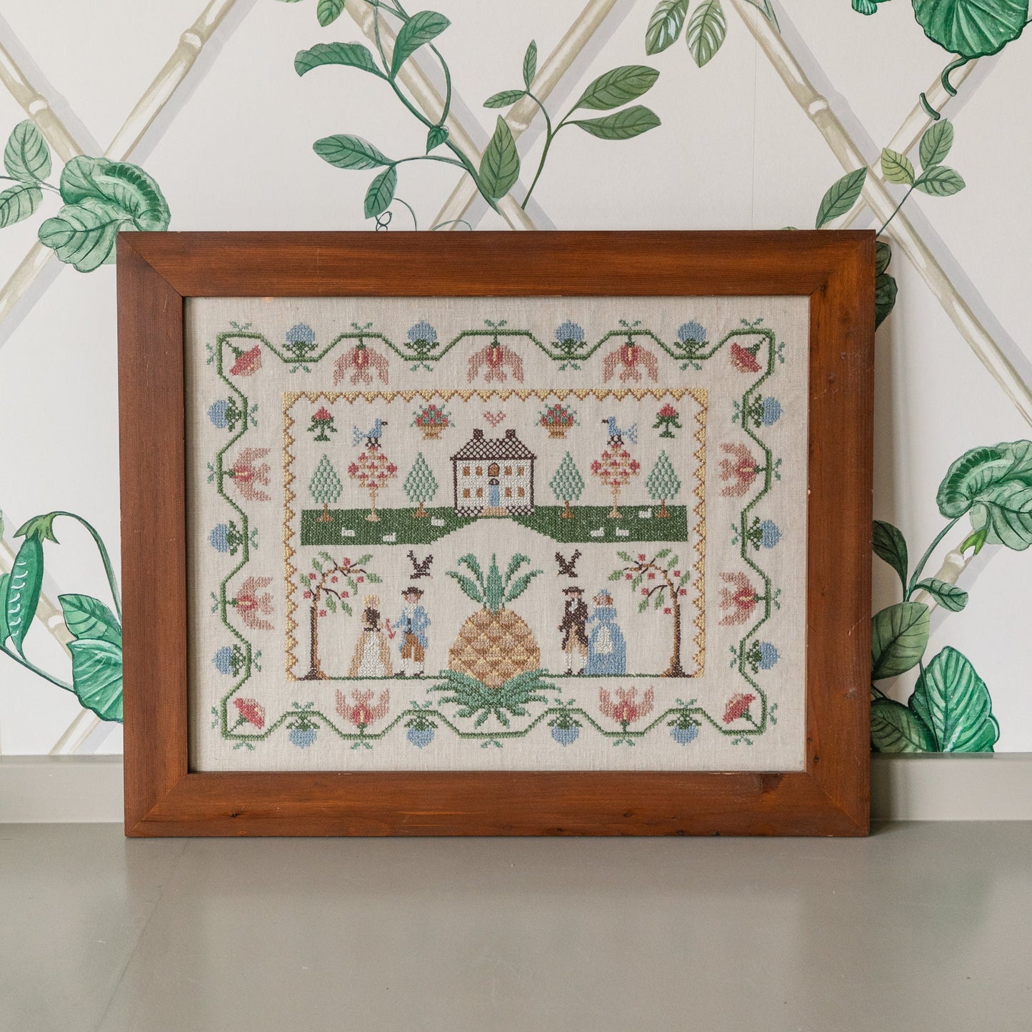 Large Hospitality Needlepoint