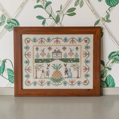 Large Hospitality Needlepoint