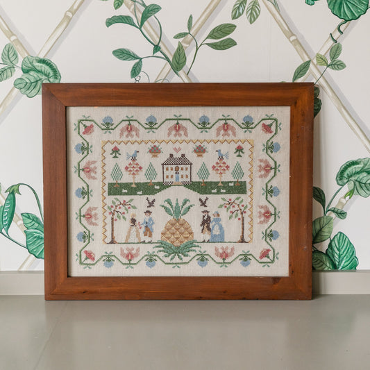 Large Hospitality Needlepoint