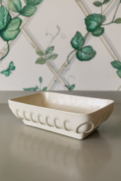 Haegar Cream Rectangle Vessel