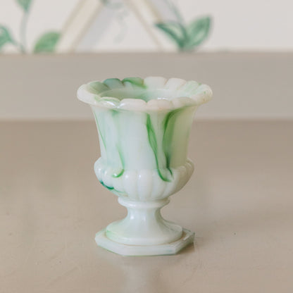 Akro Agate Green Mini Urn
