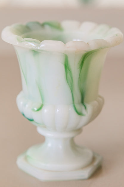 Akro Agate Green Mini Urn