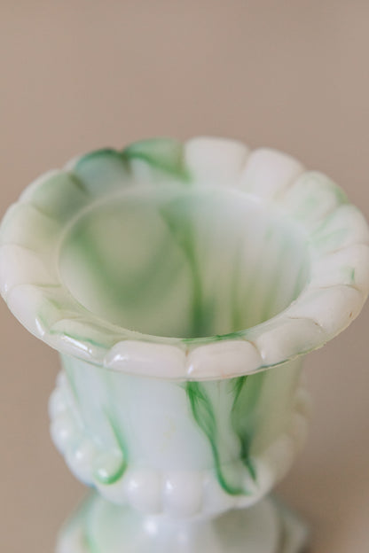 Akro Agate Green Mini Urn