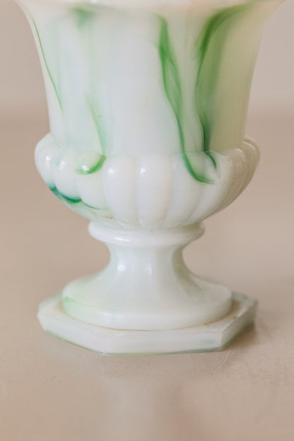 Akro Agate Green Mini Urn