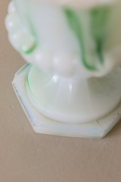 Akro Agate Green Mini Urn