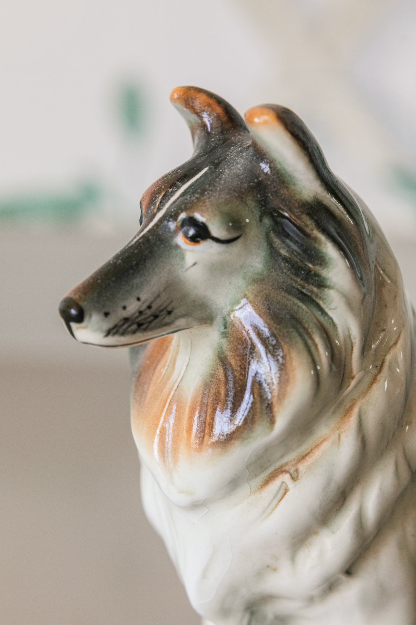 Collie Pup Figurine