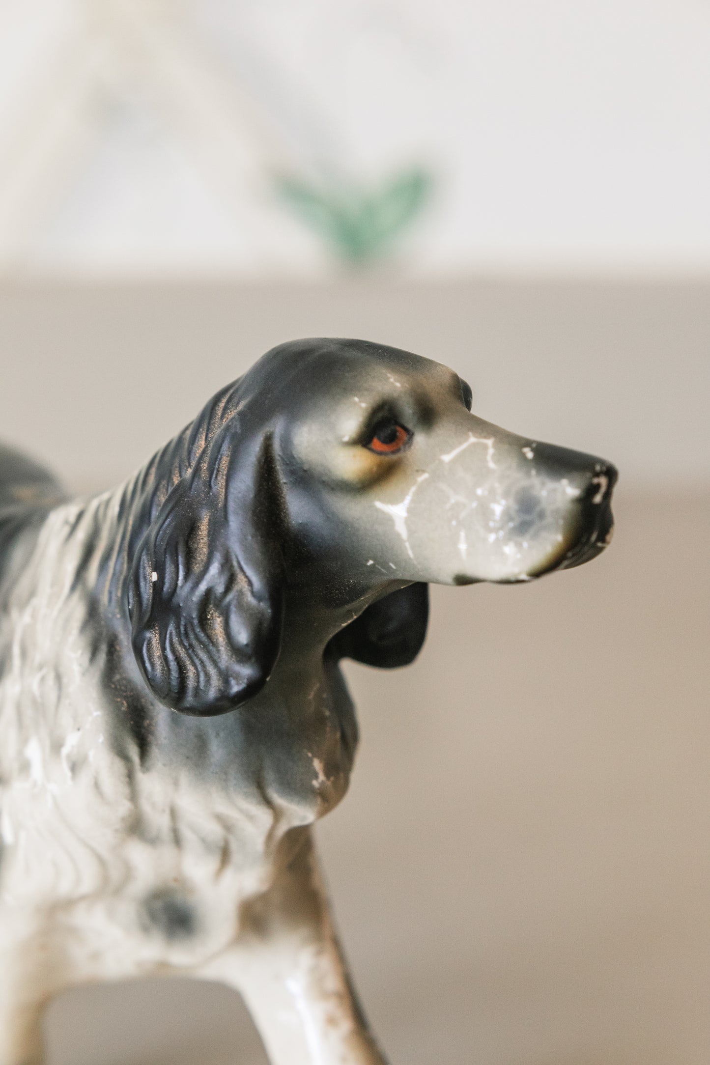 Pointer Pup Figurine