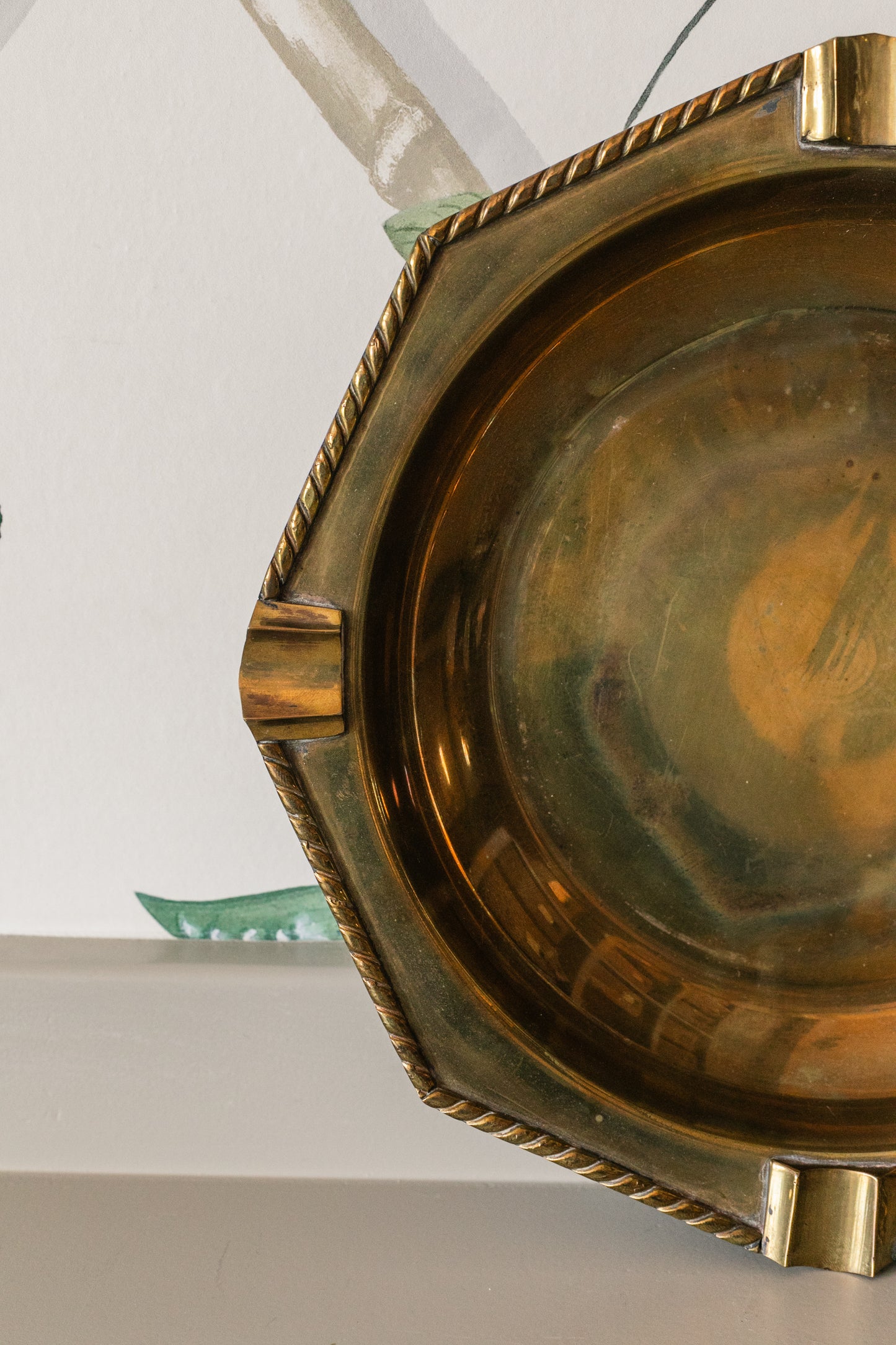 Brass Cigar Tray