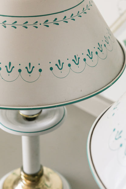 Metal Mid-Century Folk Lamps