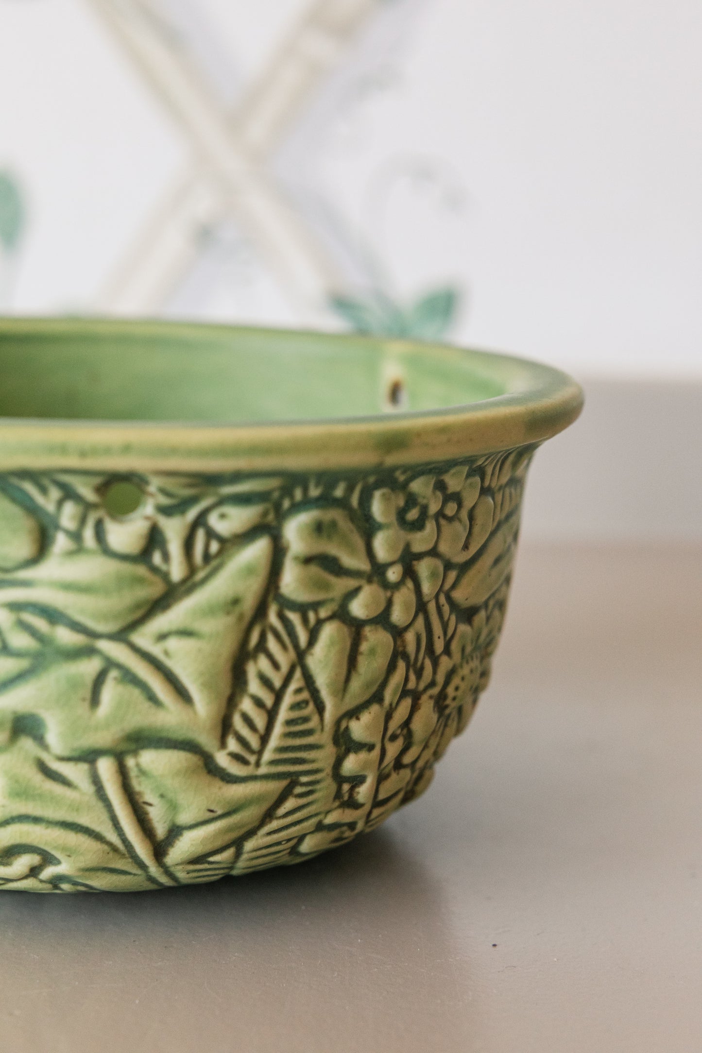 Weller Marvo Stamped Hanging Bowl