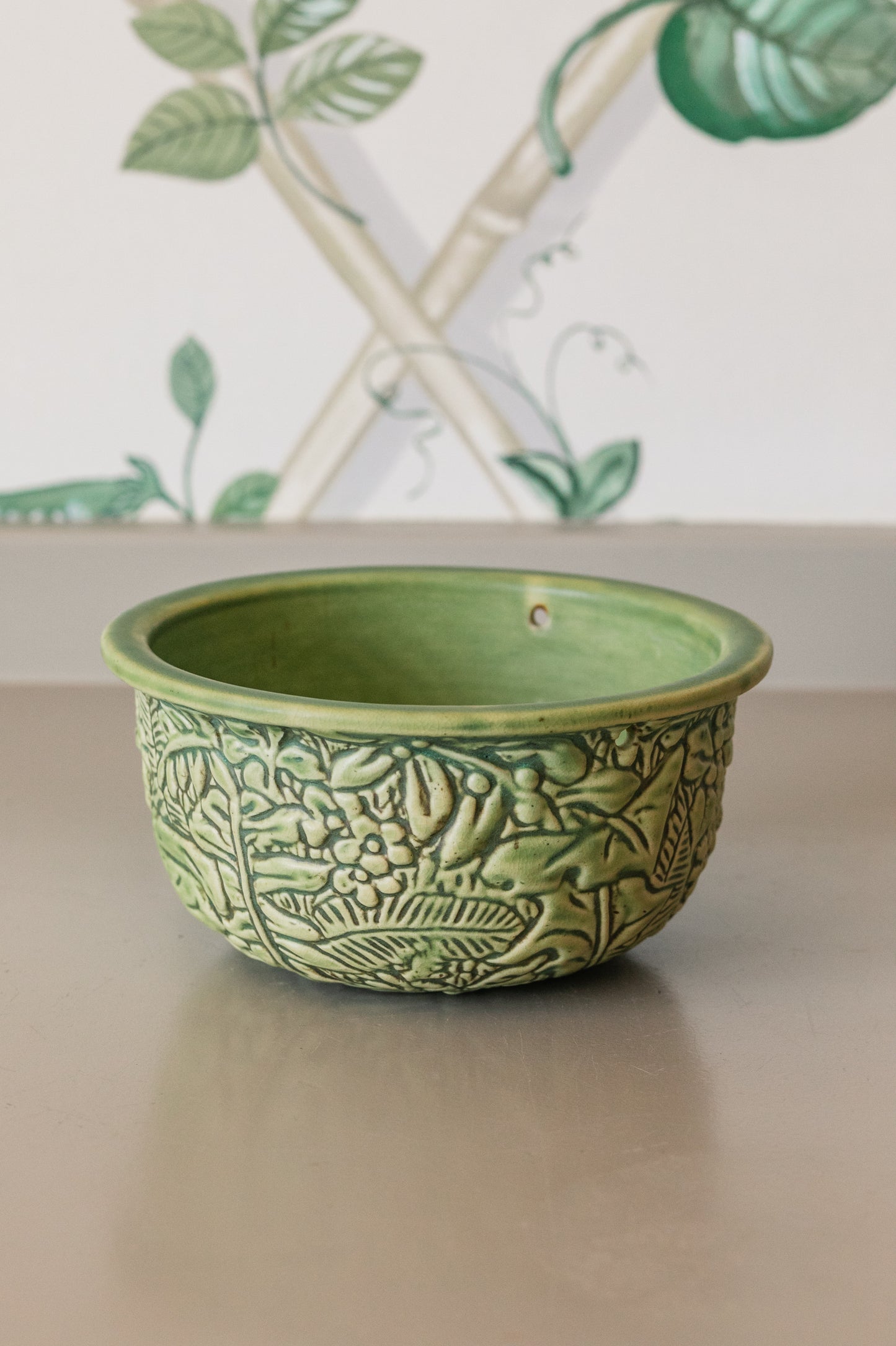 Weller Marvo Stamped Hanging Bowl