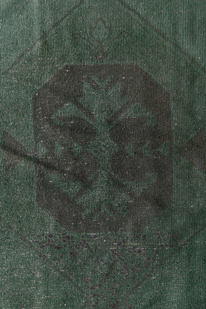 Emerald Green Turkish Wool Runner (3x9)