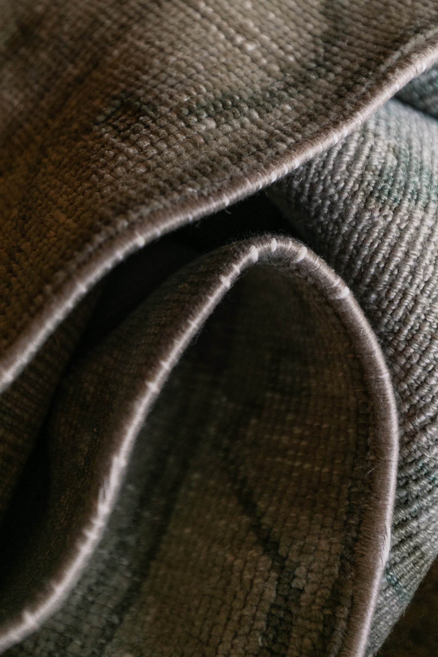 Vintage Persian (4x12) Distressed Sage Green Runner