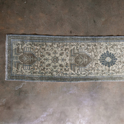 Antique Persian Runner Rug (3x12)