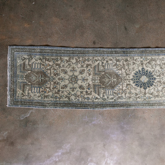 Antique Persian Runner Rug (3x12)