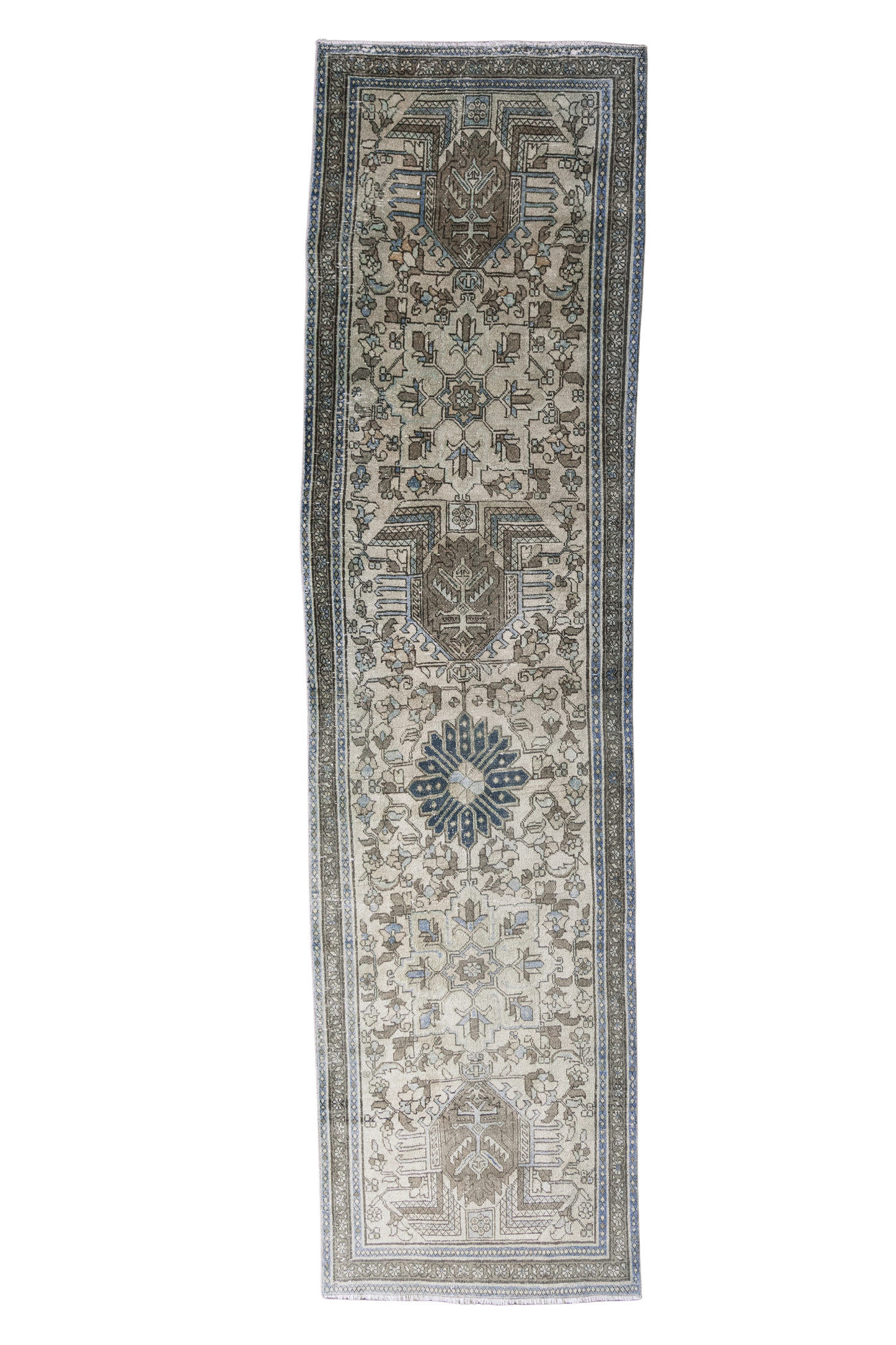 Antique Persian Runner Rug (3x12)