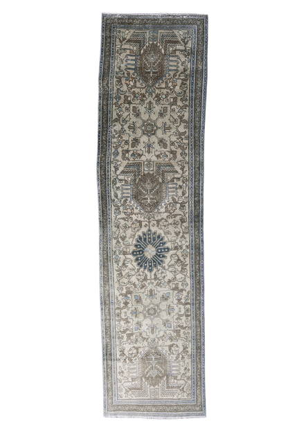 Antique Persian Runner Rug (3x12)