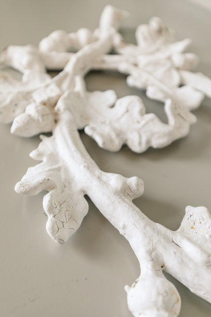 Oak Leaf Cast Iron Wall Ornament