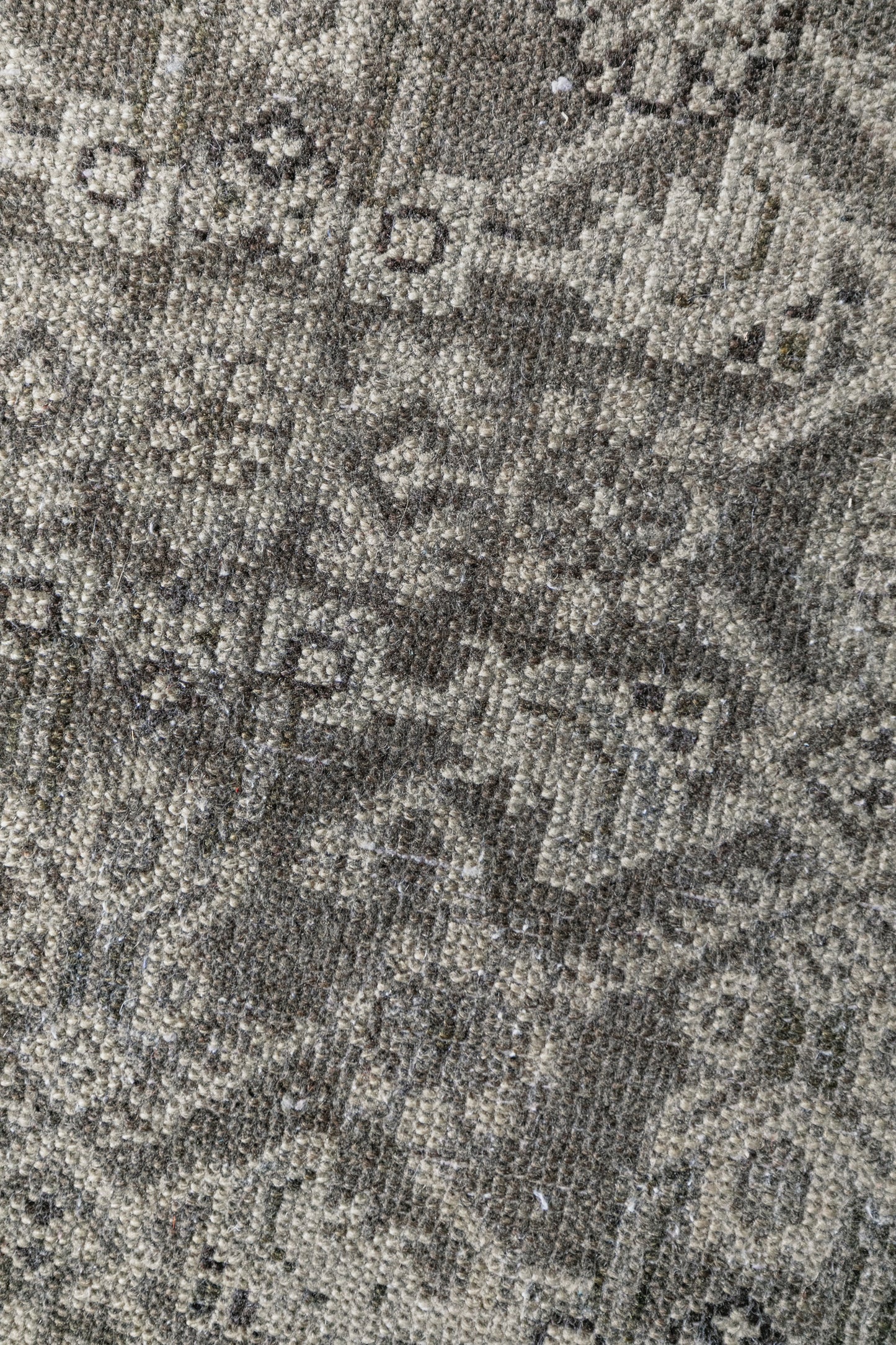 Vintage Turkish (3x12) Floral Hand-Knotted Wool Runner