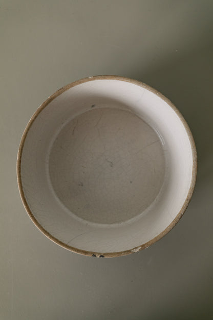 Blue and White Salt Glazed Bowl