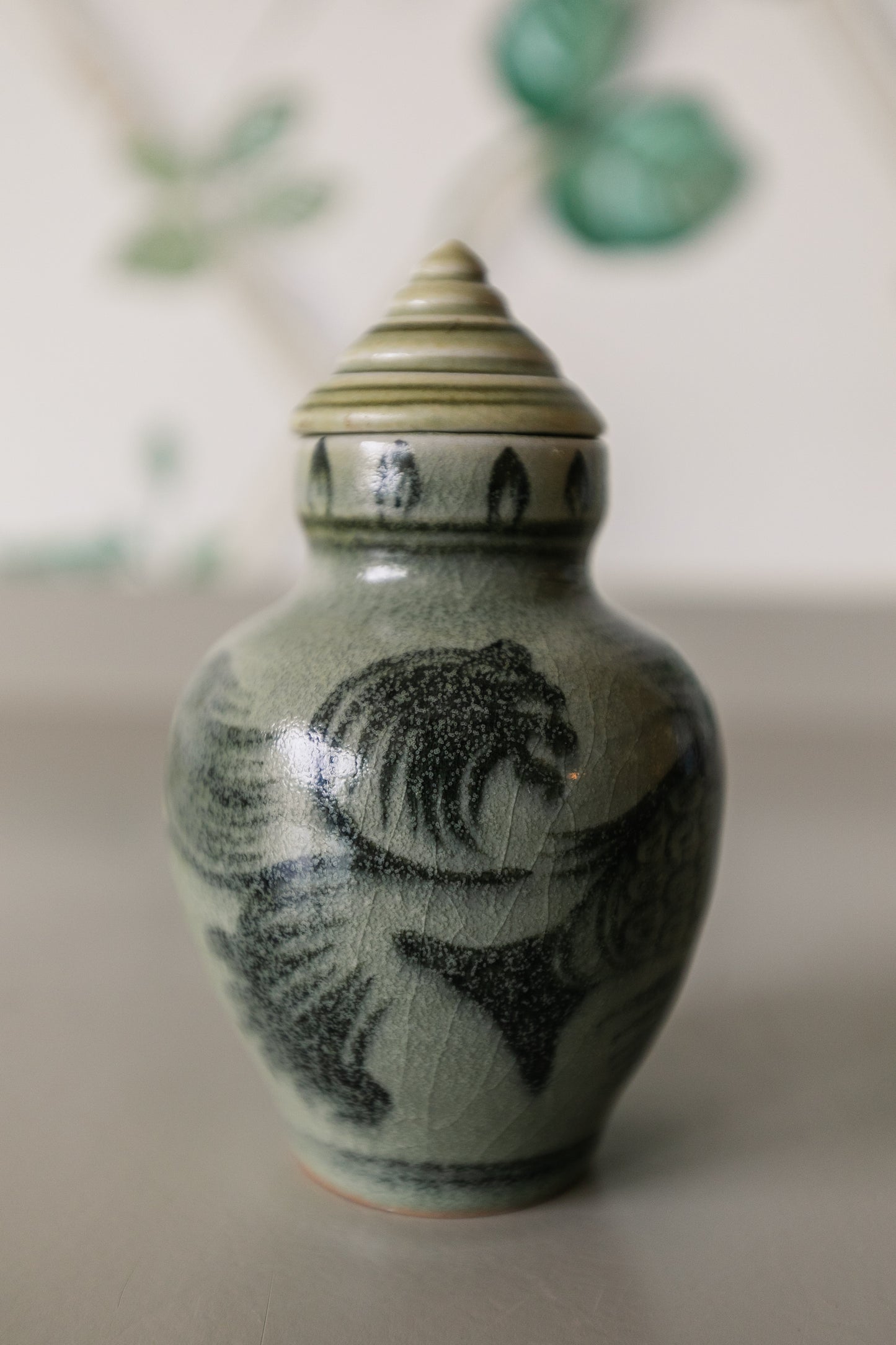 Mini Japanese Pottery Vase