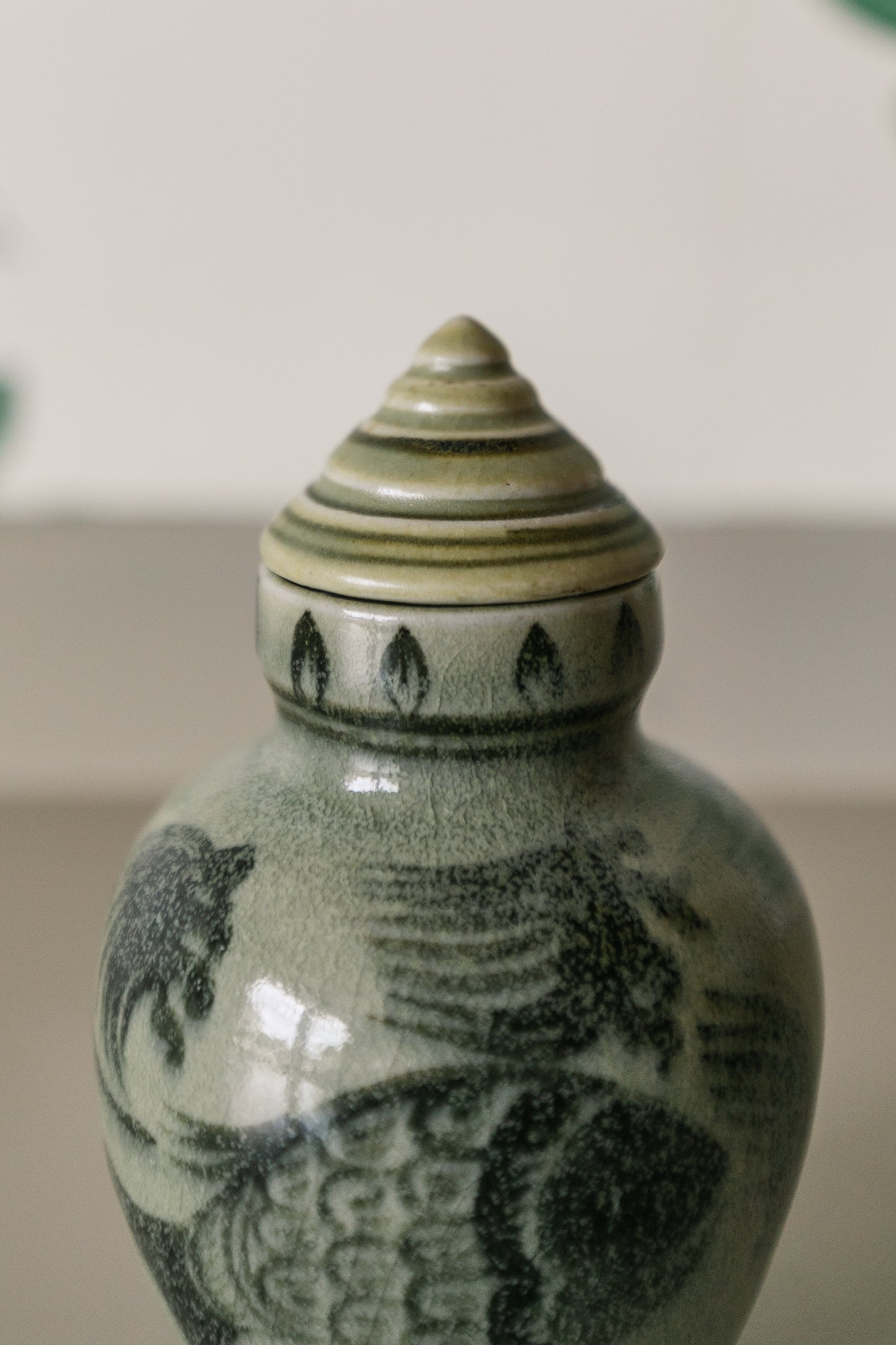 Mini Japanese Pottery Vase