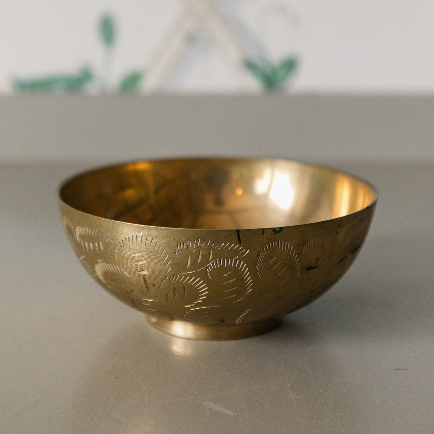 Brass Trinket Bowl