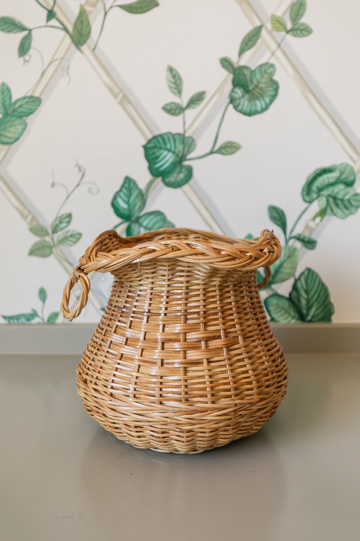 Straworth Market Basket with Handles