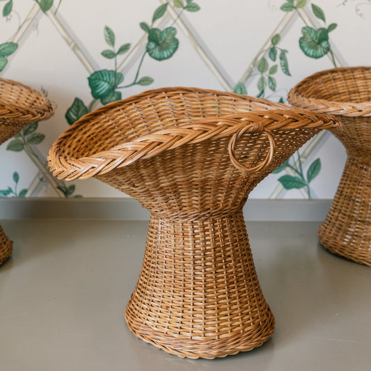 Straworth Pedestal Basket
