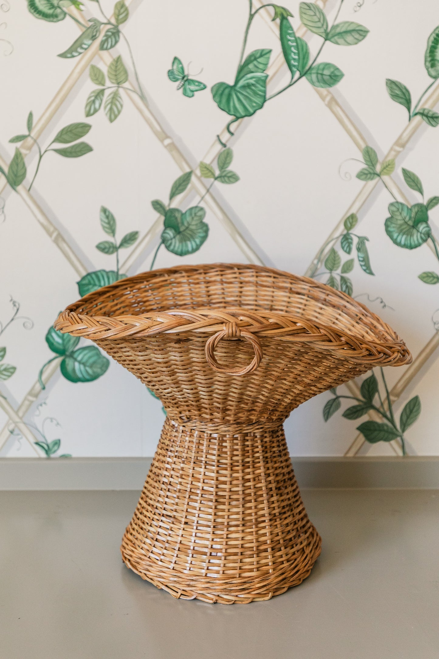 Straworth Pedestal Basket
