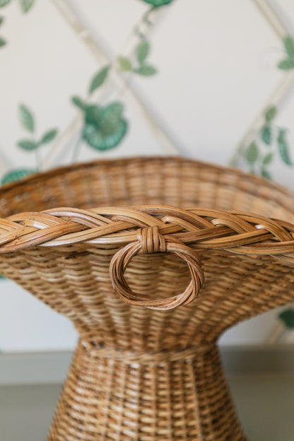 Straworth Pedestal Basket