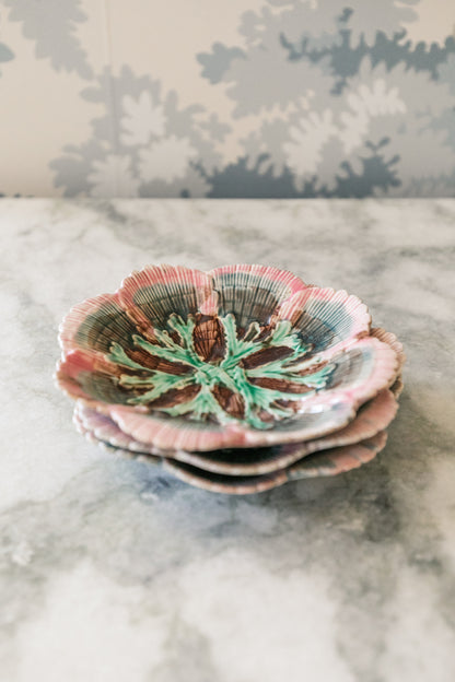 Small Shell Majolica Plate