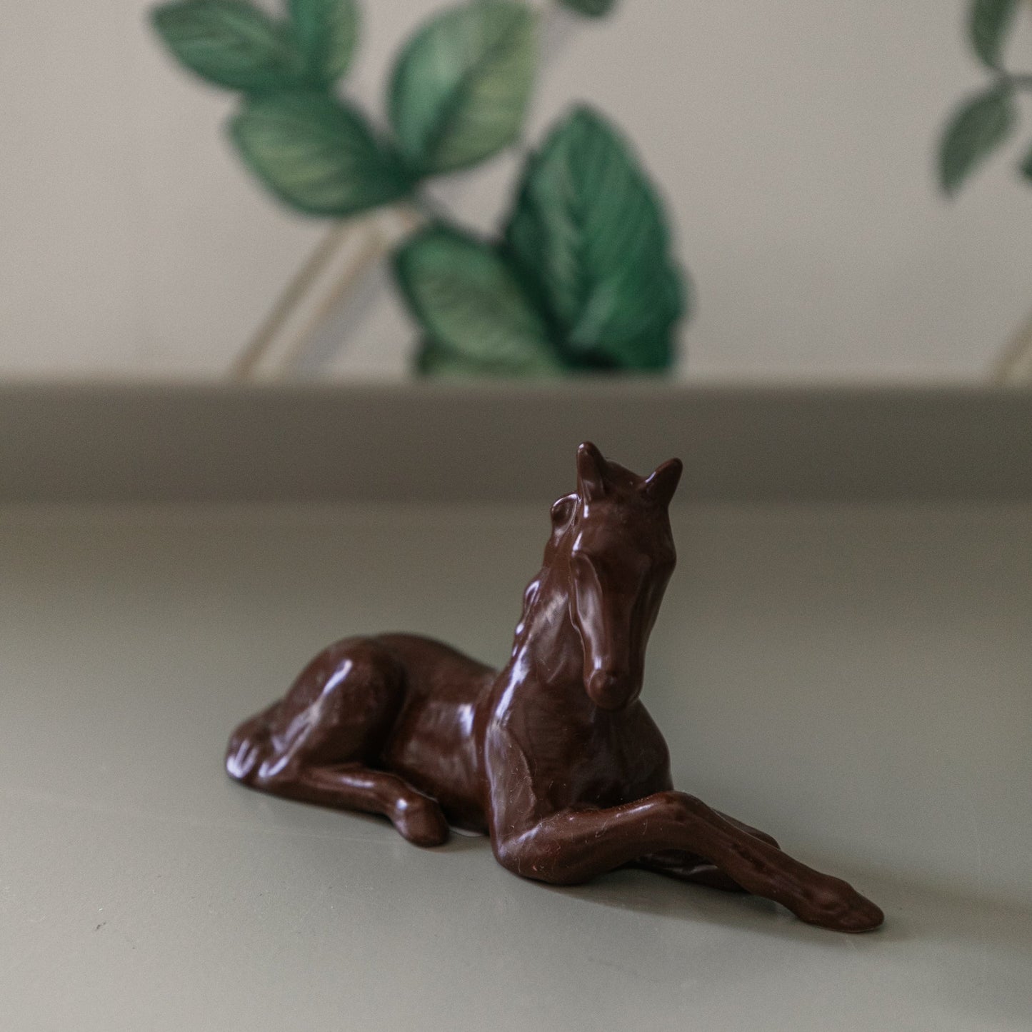 Brown Horse Figure