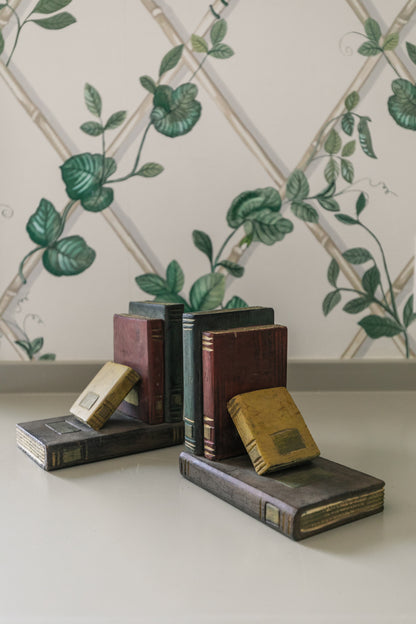 Wooden Book Bookends