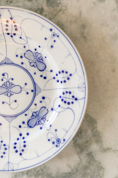 Blue and White Plate